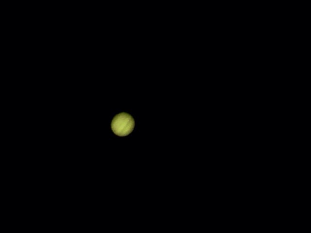 Jupiter con mi tele y la webcam