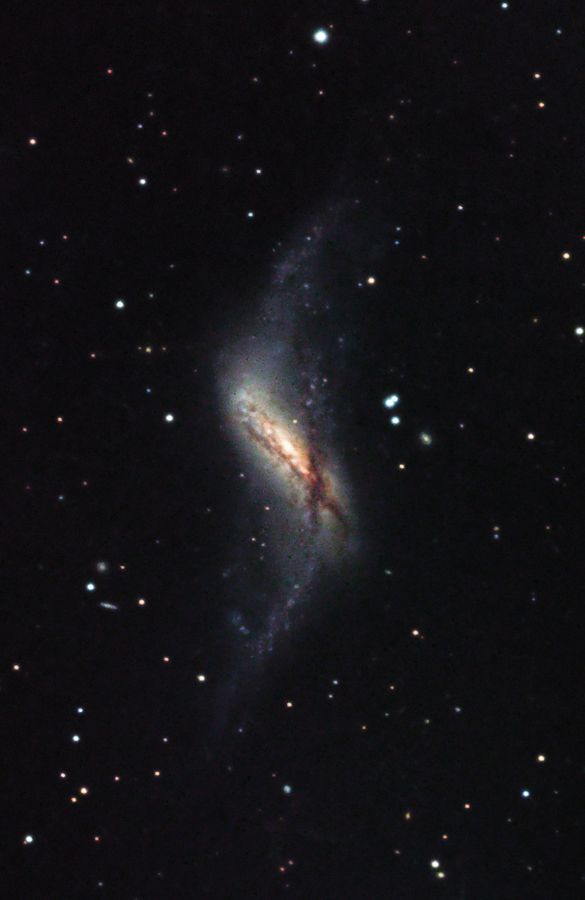 Un detalle de la galaxia